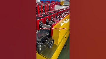 Full perforated roller shutter door slat roll forming machine production line finished manufacture