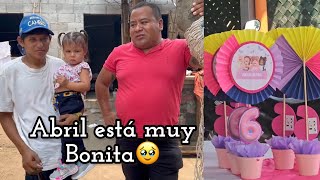 Miguel fue a traer a Abril para el cumpleaños de Adrianita ¡Doña Maricela y su familia están listos!