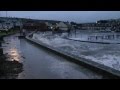 Perranporth Cornwall Tidal Surge 7.40am Sunday 5th January 2014