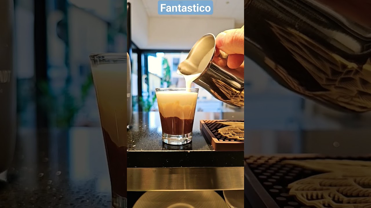 La fine del mondo il caffè a tre strati