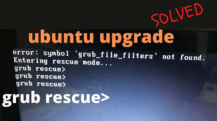 rescue Ubuntu grub in 6 minutes