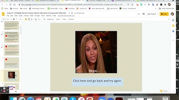 clickable slides lesson with google form assess tutorial