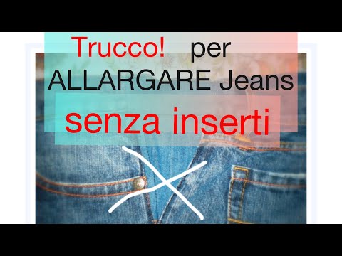 Video: 3 semplici modi per indossare jeans a vita bassa senza un muffin top