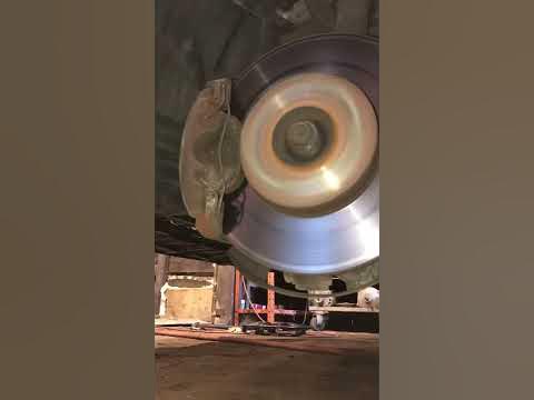 Brake Rotor Noise Sticking Caliper - YouTube