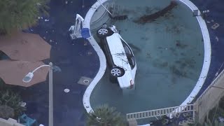 Children Among 8 Injured After Car Crashes Into Motel Pool: Cops