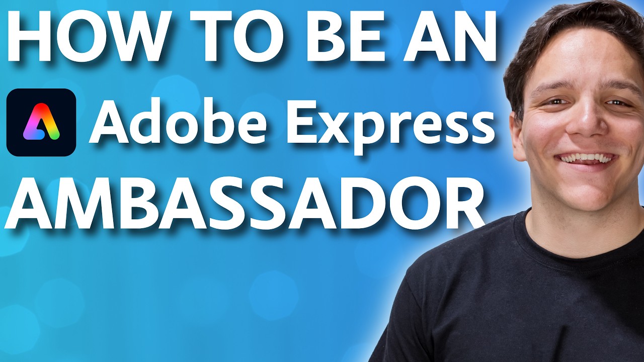 How I Became an Adobe Express Ambassador & What It's like!