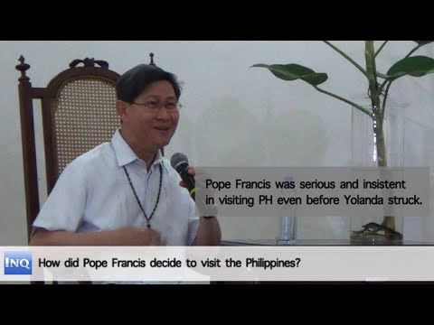 Tagle talks about Pope’s visit on Inquirer Conversations