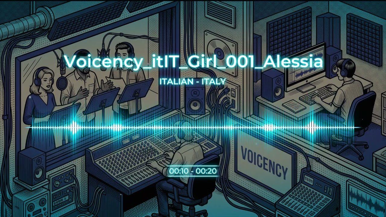 Italian Girl Voice - Voicency_itIT_Girl_001_Alessia