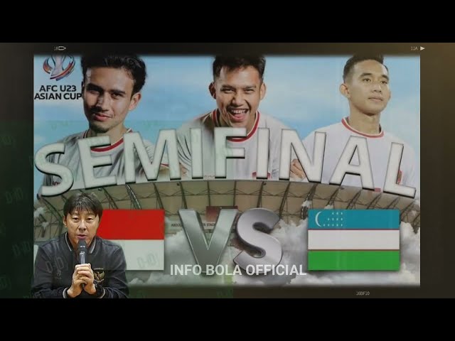 🔴 SEDANG BERLANGSUNG -  INDONESIA VS UZBEKISTAN - PIALA ASIA CUP U23 2024 class=