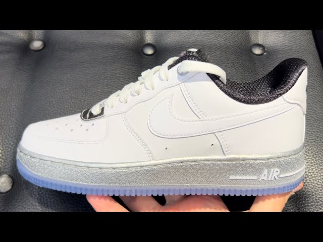 air force 1 white chrome