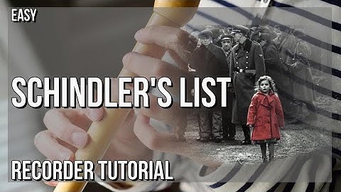 SUPER EASY: How to play Schindler