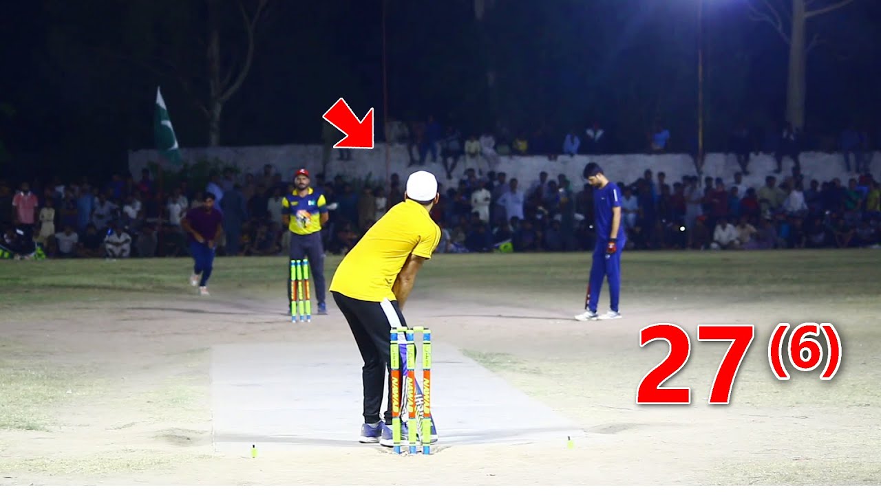 Need 27 Runs From 6 Balls Taimoor Mirza Vs Khurram Chakwal best Match ...
