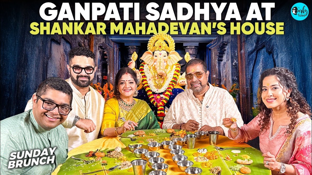 I Was Invited to Shankar Mahadevan’s Ganpati Celebration At His Vashi Home | Sunday Brunch EP 183
