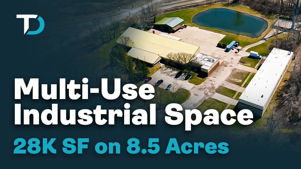 Multi-Use Industrial Space: 28K SF on 8.5 Acres