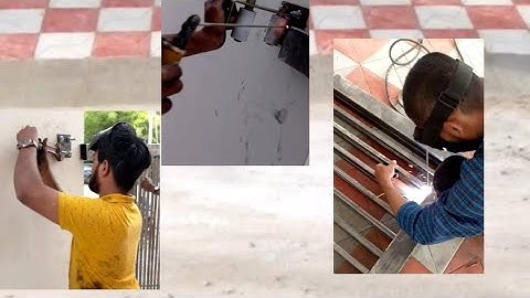 how to install manual sliding gate |gateinstallation |sliding gate rollerslidingwheels |ahmed