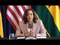 Kamala Harris Ghana trip ends, pledges $1B to advance women