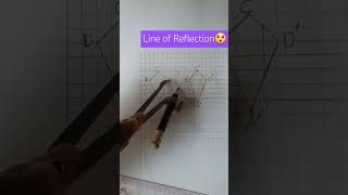 Line of Reflection made easy | How to find line of reflection? #lineofreflection #shorts #ytshorts Profile