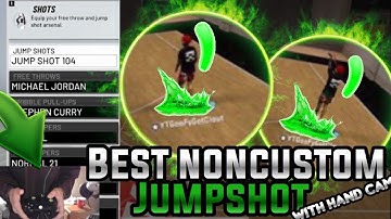 THE BEST NON CUSTOM JUMPSHOT IN NBA 2K20 AFTER PATCH 1.12 WITH HAND CAM! SHOOT BACK TO BACK GREENS!