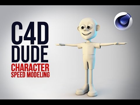 C4D Character Speed modeling - DUDE - YouTube