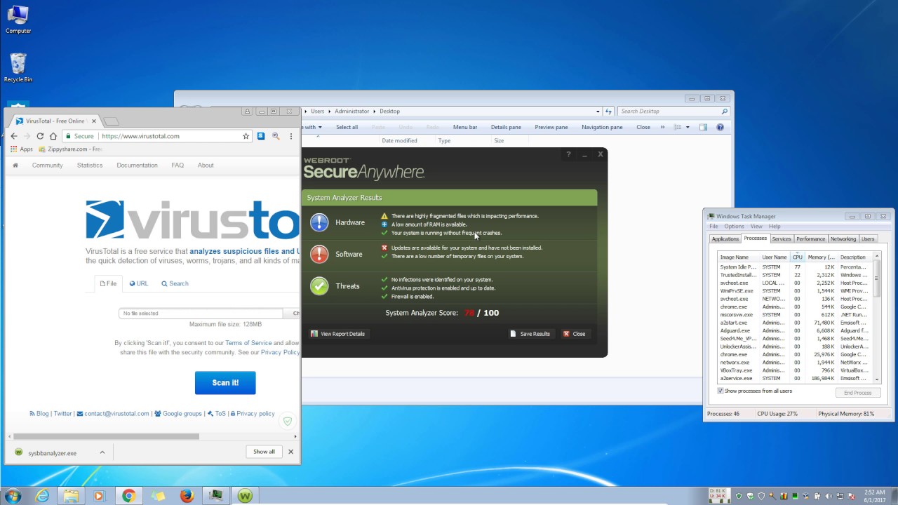 Emsisoft Anti-Malware Review 2017 vs malware - YouTube
