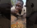 Hadzabe Eating Meat with Slow Chew Focus #Hadzabe #SlowChew #MeatASMR #Relaxing #shorts