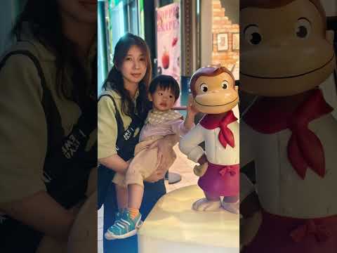 日本東京自由行 第二天 今天晴空塔 周圍散策 ???????? 大啖冰淇淋???? 親子同樂Curious George Kitchen????（114922）#東京晴空塔 #東京自由行#旅遊vlog