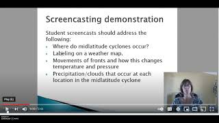 Screencasting as a Tool for Online Education