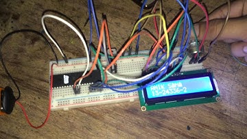 Interfacing of Atmega32 with 16x2 LCD Display