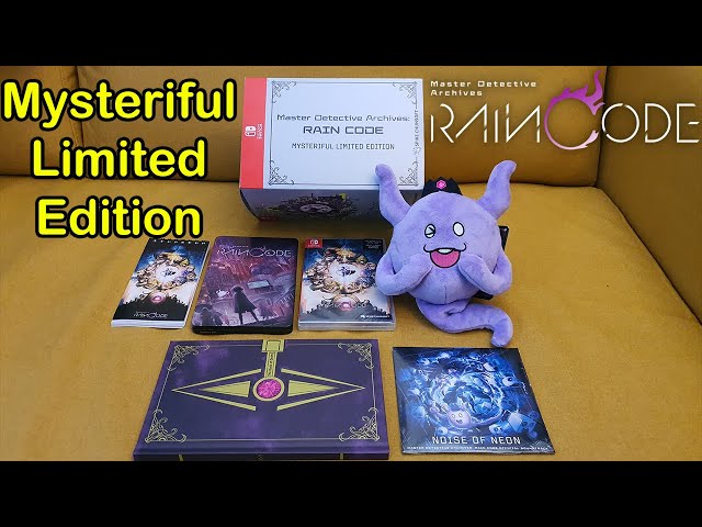 Master Detective Archives: RAIN CODE Mysteriful Limited Edition UNBOXING -  YouTube