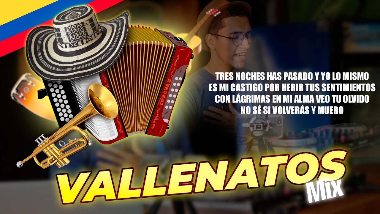 VALLENATO MIX Vol.2🎧🥺🍻🥃(Recuerdame, Tres Noches, Ven A Mí- Los Inquietos Del Vallenato, Tierra Mala)