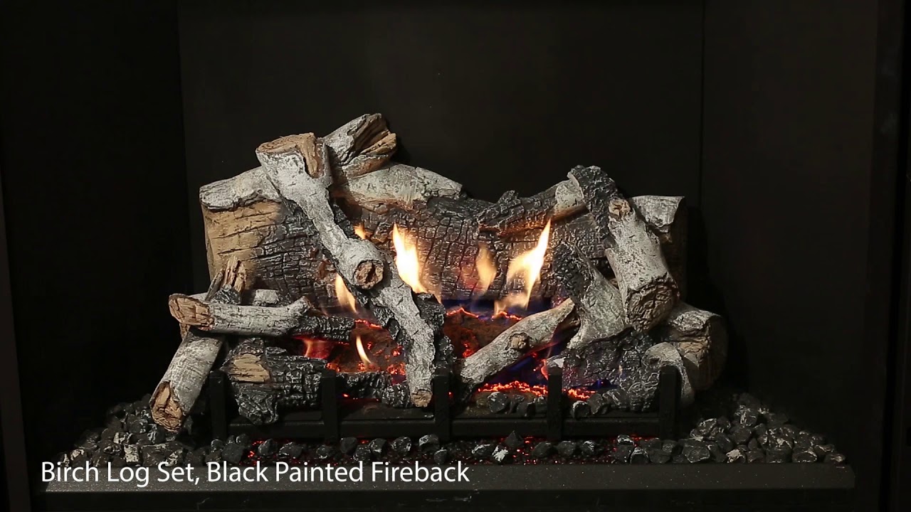 Fireplace Xtrordinair ProBuilder 42 Deluxe Gas Fireplace Burning