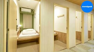 I Tried Japan's $26 Fully-Private Capsule Hotel in Kyoto screenshot 5