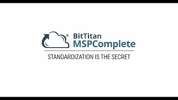 MSPComplete: Standardization is the Secret