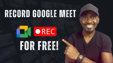 How to record webinar on Google Meet for FREE | Google Meet Recording For Online Webinars