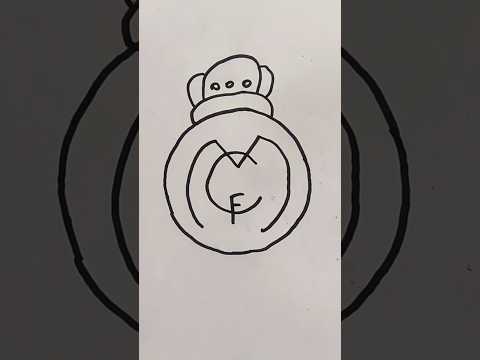 رسم شعار ريال مدريد كيفية رسم شعار ريال مدريد الاسباني خطوة بخطوة تعليم الرسم للاطفال رسم للمبتدئين 