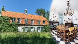 Historical Abandoned French Mansion From The 1800s - Electricity Still Works!