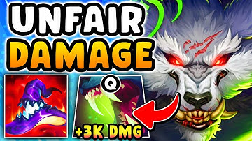 1000 AP WARWICK IS WILD (3000 DAMAGE CHOMPS??)