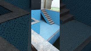 Swimming pool tiles work,electrical work,plumbing works #swimming #wireworks