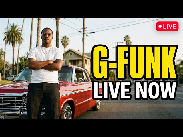 90s G-Funk Hip Hop Live | West Coast Vibes | Smooth Chill Old