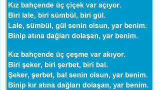 Kız Bahçende Üç Çiçek Var Eskişehir Türküsü Kamil Yurdakul