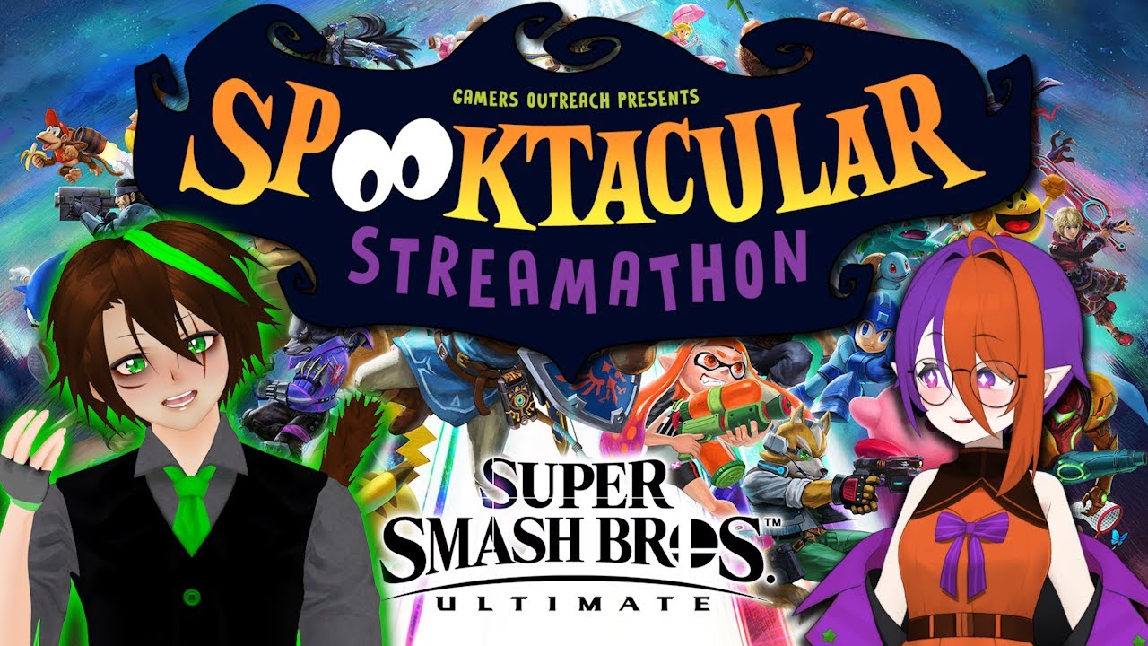 [Spooktacular Streamathon 2025] Playing Smash Bros Ultimate With Friends! :O