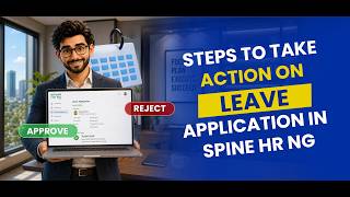 How to Manage Leave Approvals in Spine HR Ng | English HRMS Tutorial