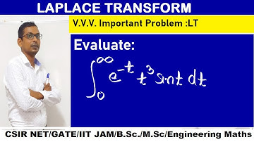 #20 Laplace transform of  e^-t t^3 sin t when limit 0 to infinite | Laplace transform in Hindi