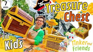 Pirate Treasure Chest Craft For Kids Treasure Hunt Pirate Adventure Build Easy Crafts