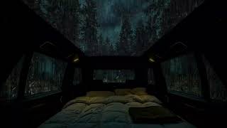 Fall Asleep to Forest Rain from the Comfort of Your Car 🌧️🚘 | Gentle ASMR for Deep Rest & Peace