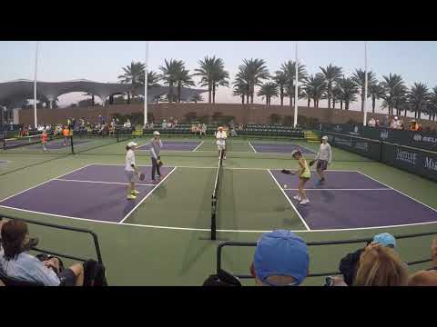 2018 Pickleball Nationals at Indian Wells MXD 3.5 50+ Finals Game3a