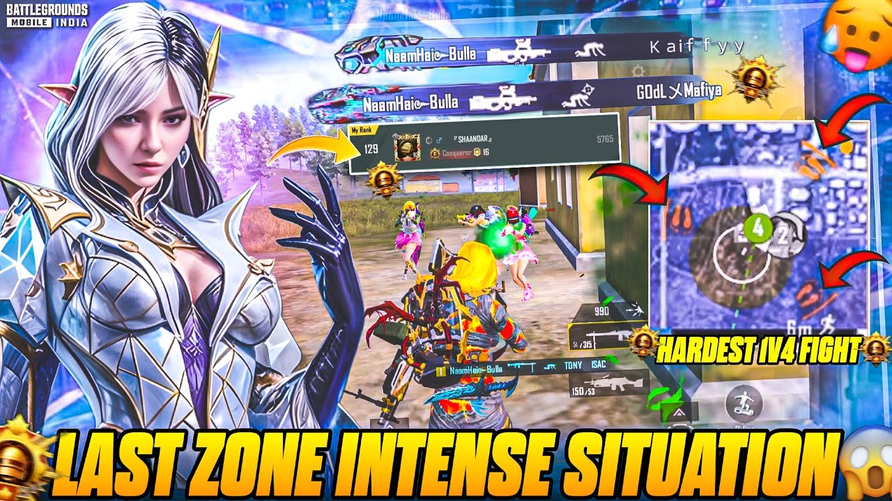 😤 CONQUEROR LOBBY FIGHT AGAINST 4 ESPORTS STRATEGY PLAYERS & SOLO VS SQUAD - BGMI NEW UPDATE🔥