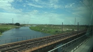 550次加班莒光號二層行溪橋→中洲站窗景(新線)