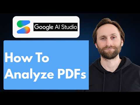 How to Analyze PDFs in Google AI Studio [Full Guide 2026]