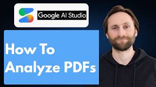 How to Analyze PDFs in Google AI Studio [Full Guide 2026]